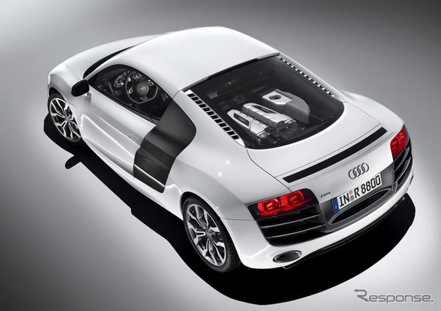 【デトロイトモーターショー09】アウディ R8 に5.2リットルV10搭載