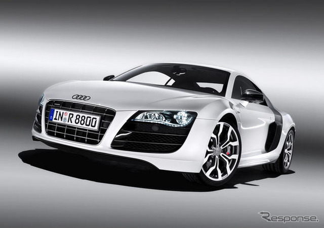 【デトロイトモーターショー09】アウディ R8 に5.2リットルV10搭載