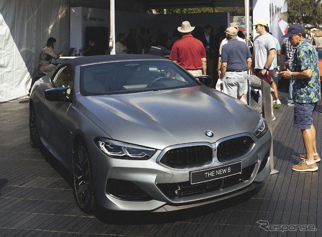 BMW 8シリーズ・カブリオレ 改良新型（2022アメリア島コンクール・デレガンス）