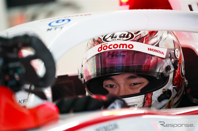 総合6位の#5 牧野任祐(DOCOMO TEAM DANDELION RACING)