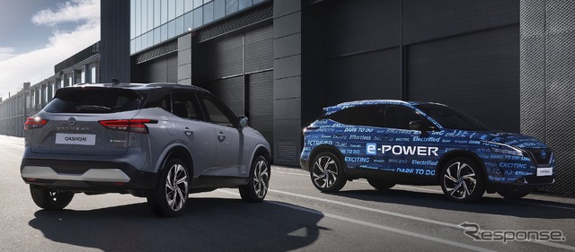 日産 キャシュカイ 新型の「e-POWER」とプロトタイプ