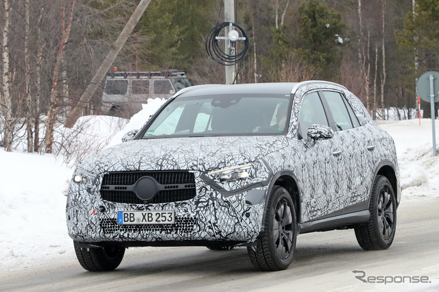 メルセデスベンツ GLC 次期型プロトタイプ(スクープ写真)