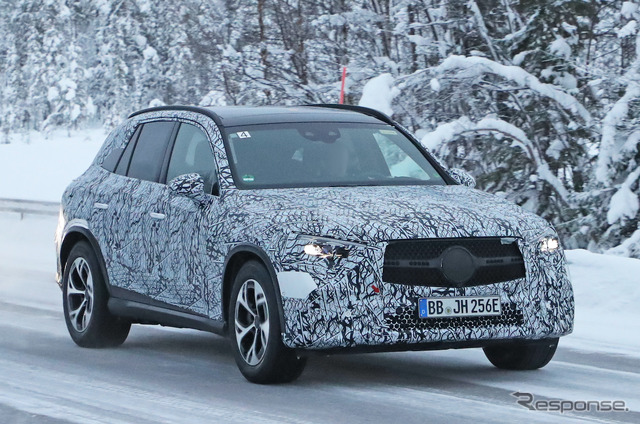 メルセデスベンツ GLC 次期型プロトタイプ(スクープ写真)