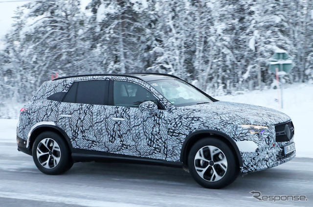 メルセデスベンツ GLC 次期型プロトタイプ(スクープ写真)