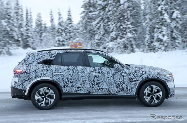 メルセデスベンツ GLC 次期型プロトタイプ(スクープ写真)