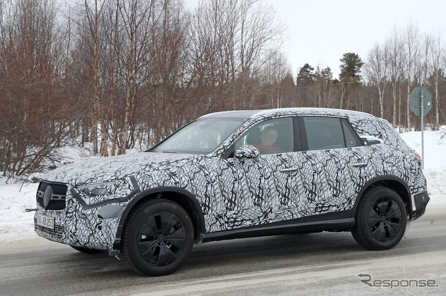 メルセデスベンツ GLC 次期型プロトタイプ(スクープ写真)