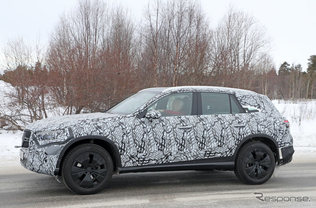 メルセデスベンツ GLC 次期型プロトタイプ(スクープ写真)