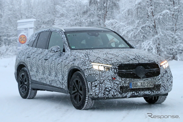 メルセデスベンツ GLC 次期型プロトタイプ(スクープ写真)