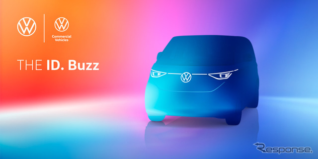 フォルクスワーゲン ID.Buzz のティザー写真