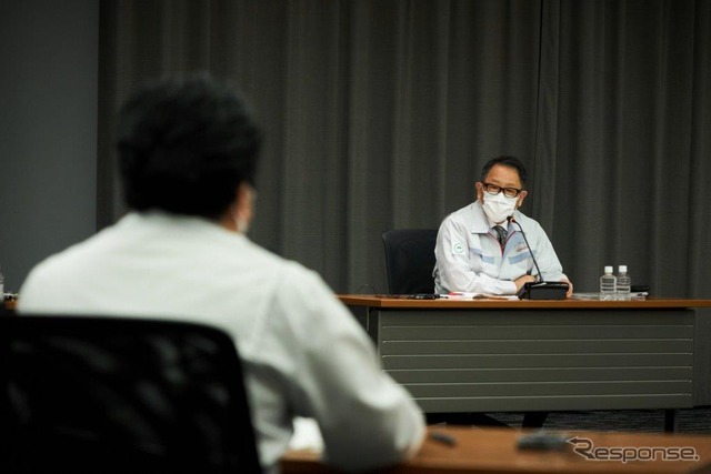 第1回労使交渉での豊田社長