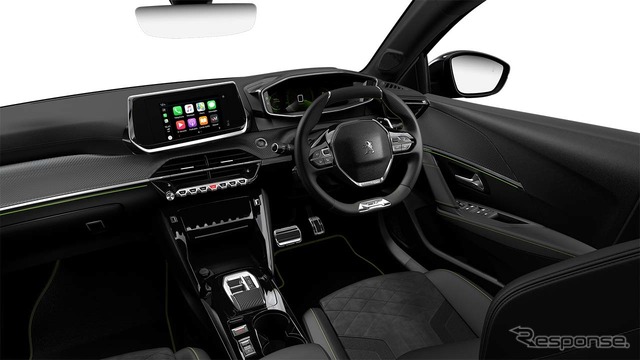 プジョー 208のインテリア