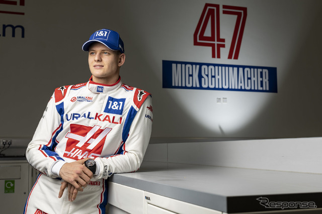 今季、ハースで2年目のF1を戦うミック・シューマッハ(2月のバルセロナテスト以前に撮影された写真)。