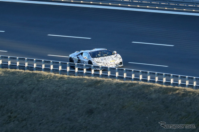 ランボルギーニ アヴェンタドール 後継モデル(スクープ写真)
