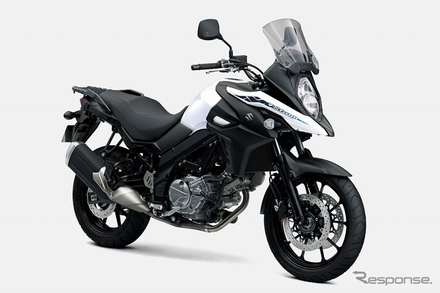 スズキ V-ストローム650 ABS(ブリリアントホワイト)