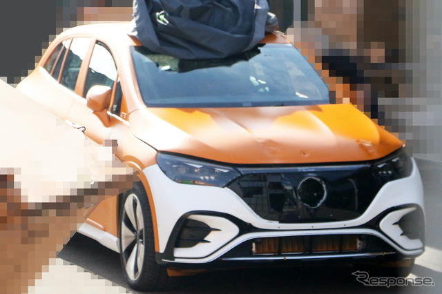 メルセデスベンツ EQE SUV プロトタイプ(スクープ写真)