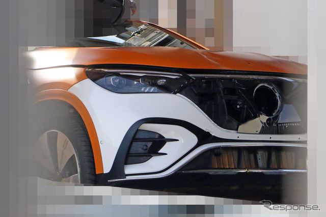 メルセデスベンツ EQE SUV プロトタイプ(スクープ写真)
