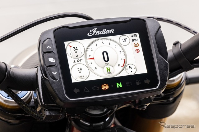 4.3インチタッチスクリーン POWERED BY ライドコマンド