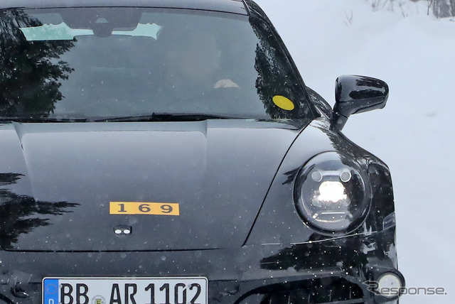 ポルシェ 911ハイブリッド プロトタイプ(スクープ写真)