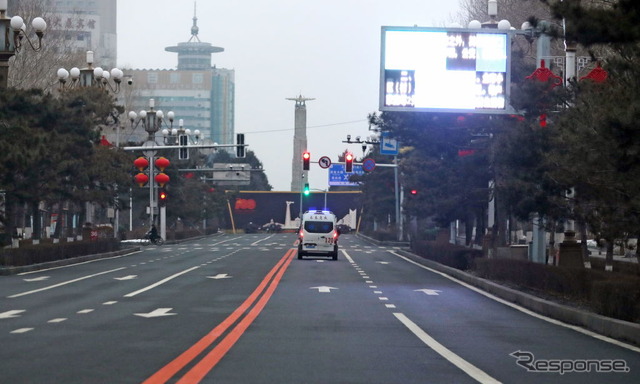 ロックダウンされた中国・長春市(3月14日)