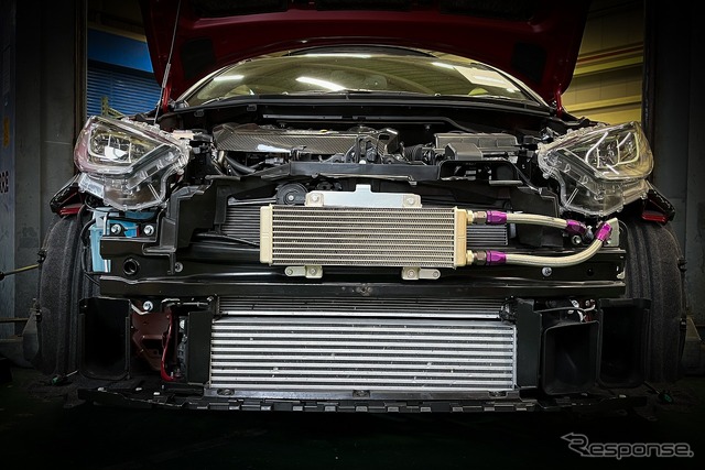HKS GRヤリス用オイルクーラーキット
