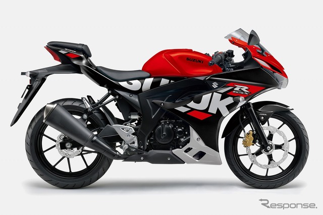 スズキ GSX-R125 ABS(ストロンガーレッド/タイタンブラック)