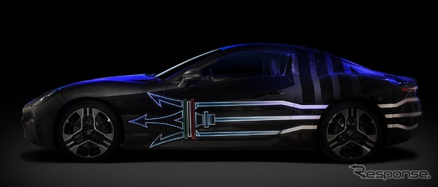 マセラティ・グラントゥーリズモ 次期型のプロトタイプ