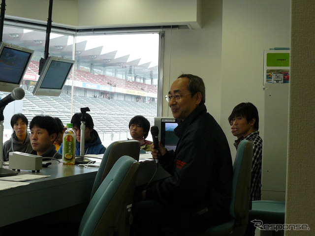 富士スピードウェイのレースオフィシャル体験会