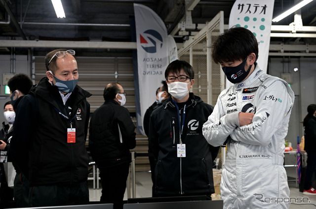 55号車 MAZDA SPIRIT RACING MAZDA2 Bio concept