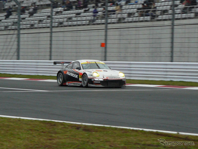 【SUPER GT 第9戦】写真蔵…GT300、順位決定