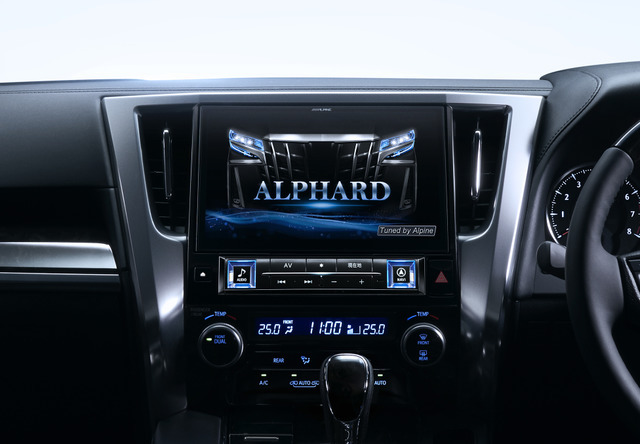 アルパイン・ビッグX EX11NX2-AV-30(トヨタ・アルファード/ヴェルファイア専用。対応車種・年式はアルパインHP等にて要確認)。
