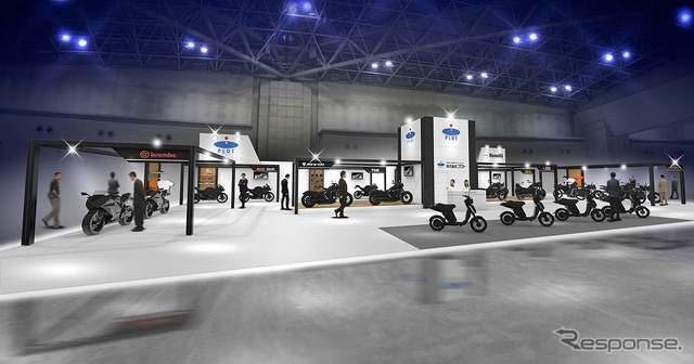 東京モーターサイクルショー2022:プロトのブース(イメージ)