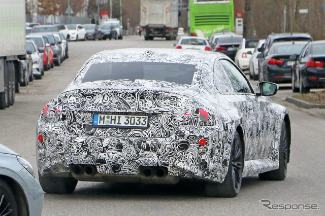 BMW M2クーペ プロトタイプ(スクープ写真)