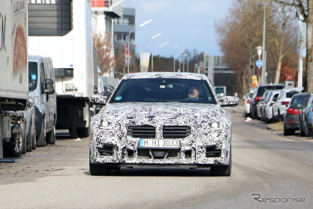 BMW M2クーペ プロトタイプ(スクープ写真)
