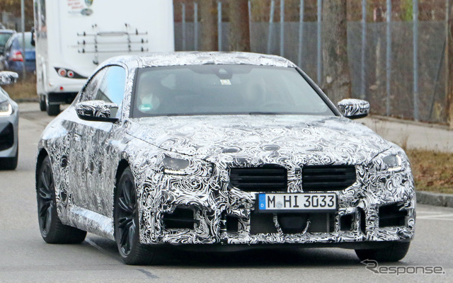 BMW M2クーペ プロトタイプ(スクープ写真)