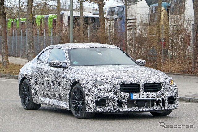 BMW M2クーペ プロトタイプ(スクープ写真)