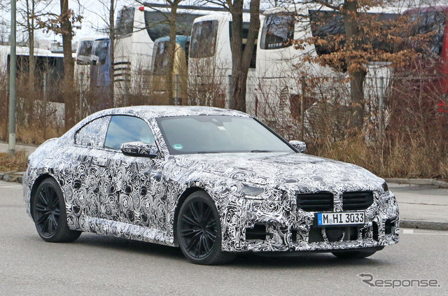 BMW M2クーペ プロトタイプ(スクープ写真)