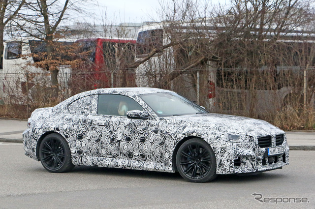 BMW M2クーペ プロトタイプ(スクープ写真)
