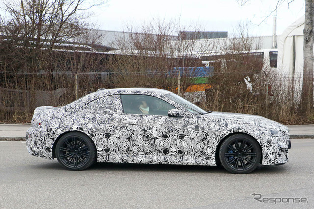 BMW M2クーペ プロトタイプ(スクープ写真)
