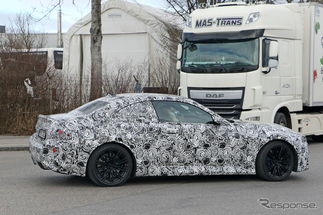 BMW M2クーペ プロトタイプ(スクープ写真)