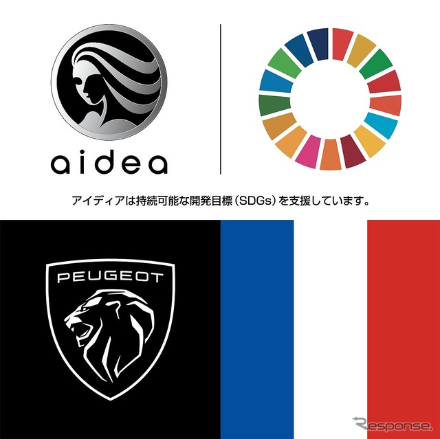 アイディア・プジョーモトシクル・ステッカー