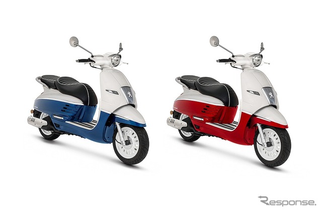 ジャンゴ 125 エバージョン(ディープオーシャンブルー)とジャンゴ 150 エバージョン ABS(ドラゴンレッド)