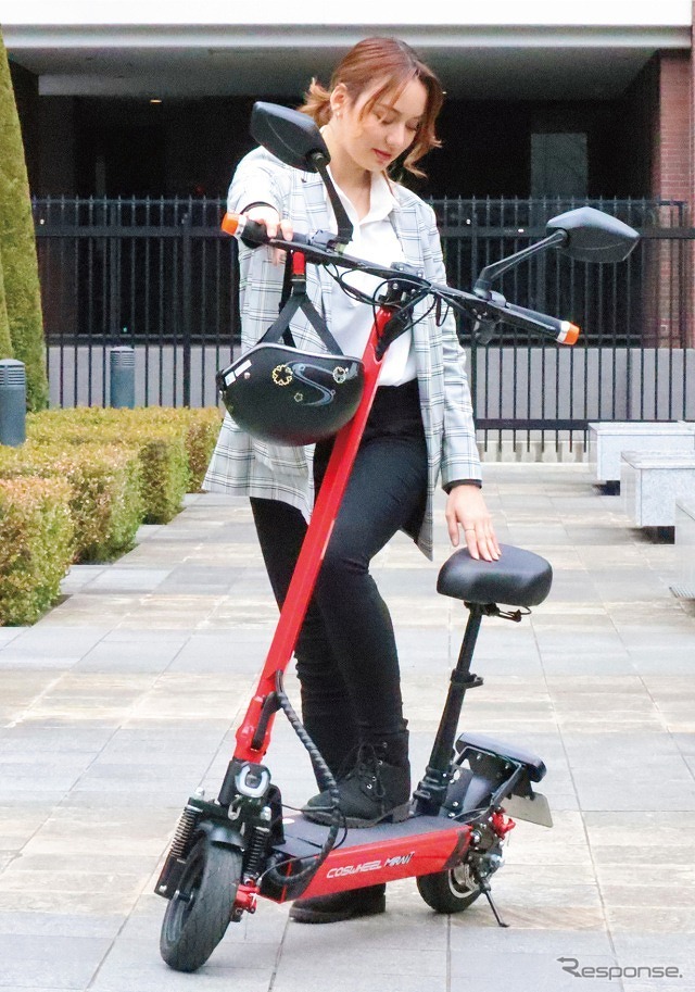 コスウエル MIRAI T(東京モーターサイクルショー2022出展予定)