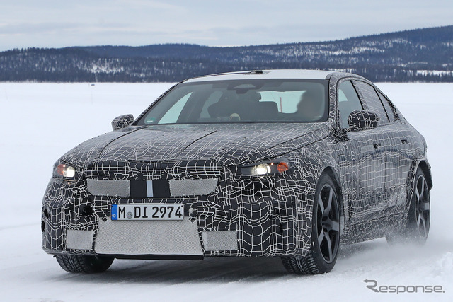 BMW M5 プロトタイプ(スクープ写真)