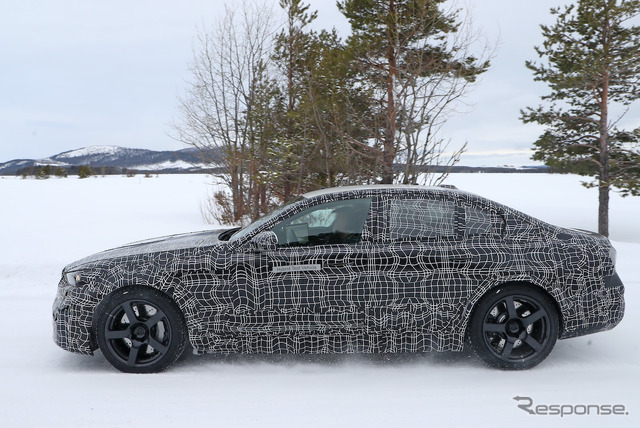 BMW M5 プロトタイプ(スクープ写真)
