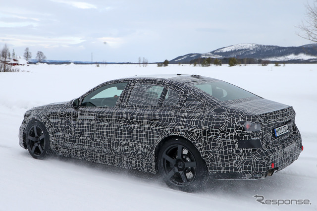 BMW M5 プロトタイプ(スクープ写真)