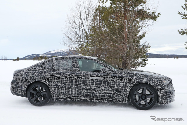 BMW M5 プロトタイプ(スクープ写真)