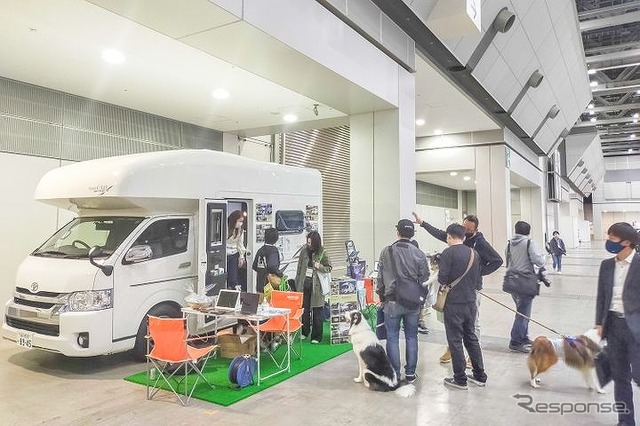 Carstayの展示コーナー（2021年）