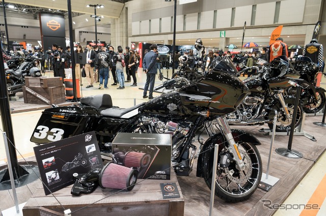 東京モーターサイクルショー2022ハーレーダビッドソンブース