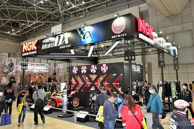 NGKスパークプラグ(東京モーターサイクルショー2022)