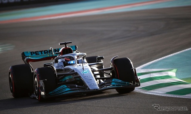 F1のチームはメルセデスAMGペトロナス・モータースポーツだ(2022年)